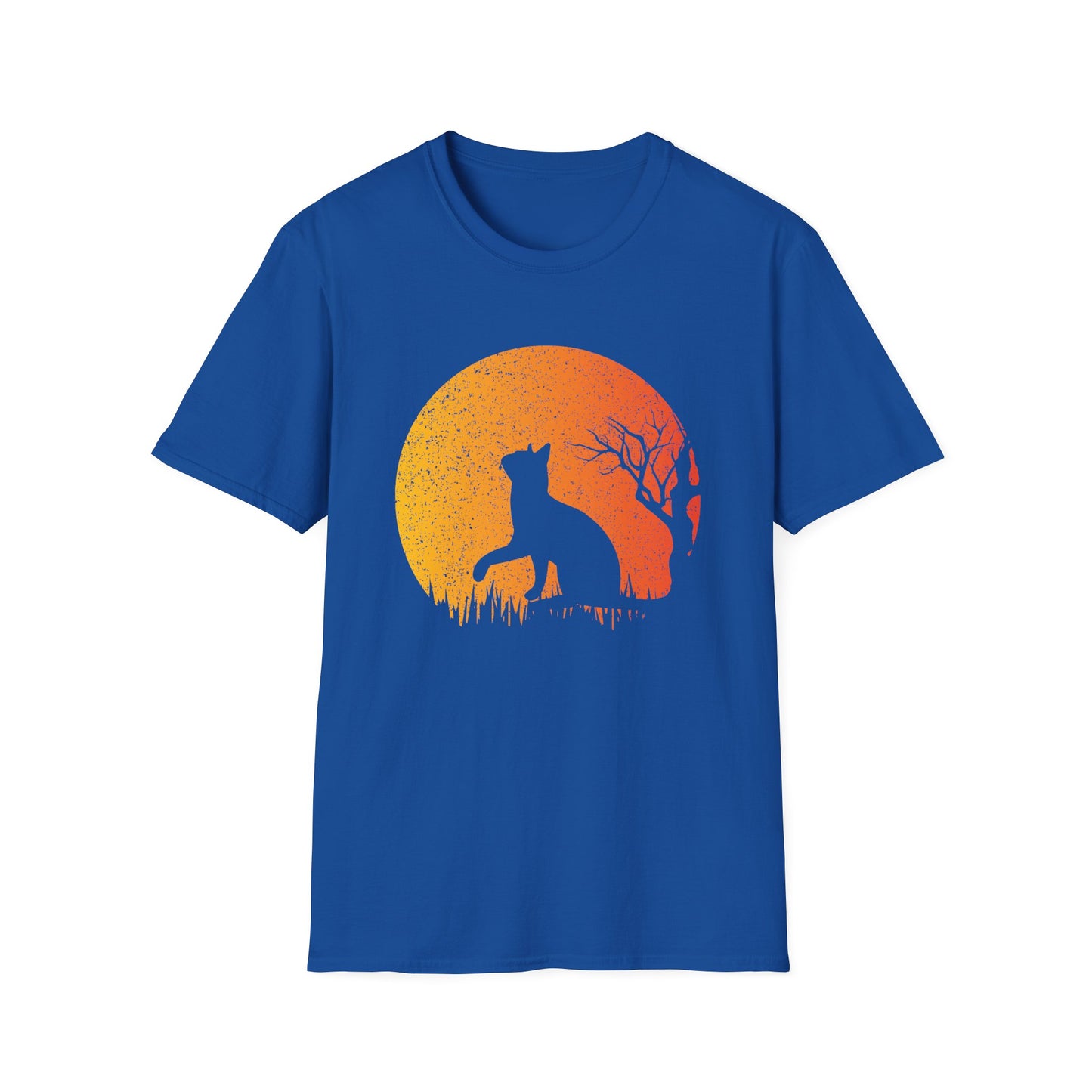 16 - SUNSET CAT SILHOUETTE