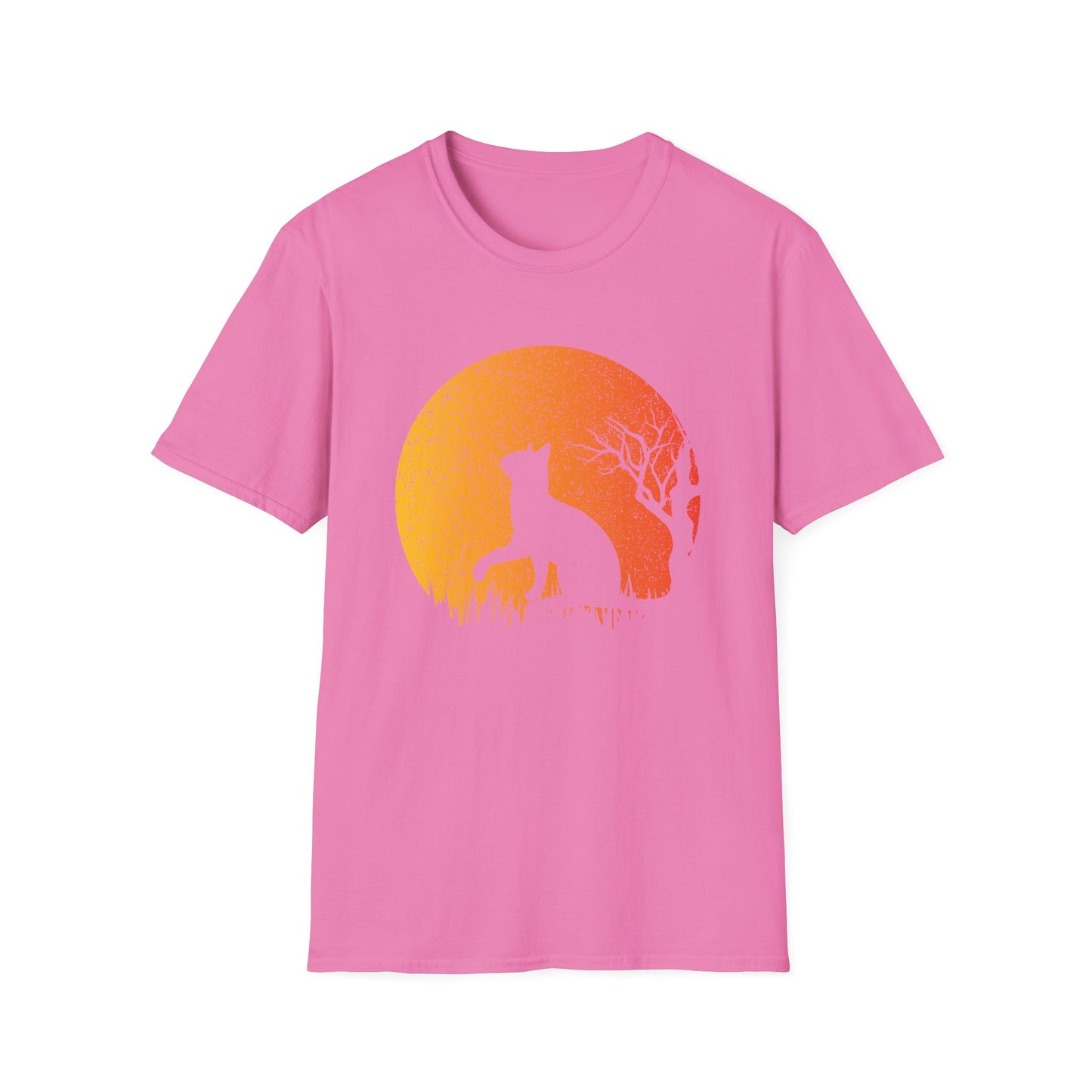 16 - SUNSET CAT SILHOUETTE