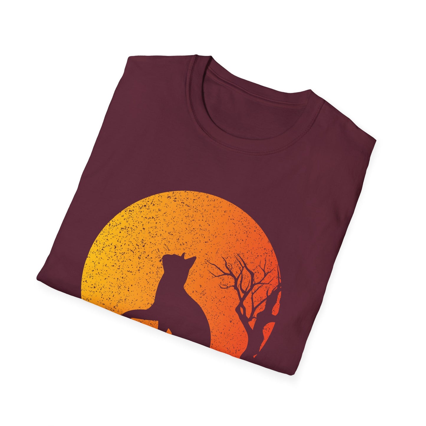 16 - SUNSET CAT SILHOUETTE