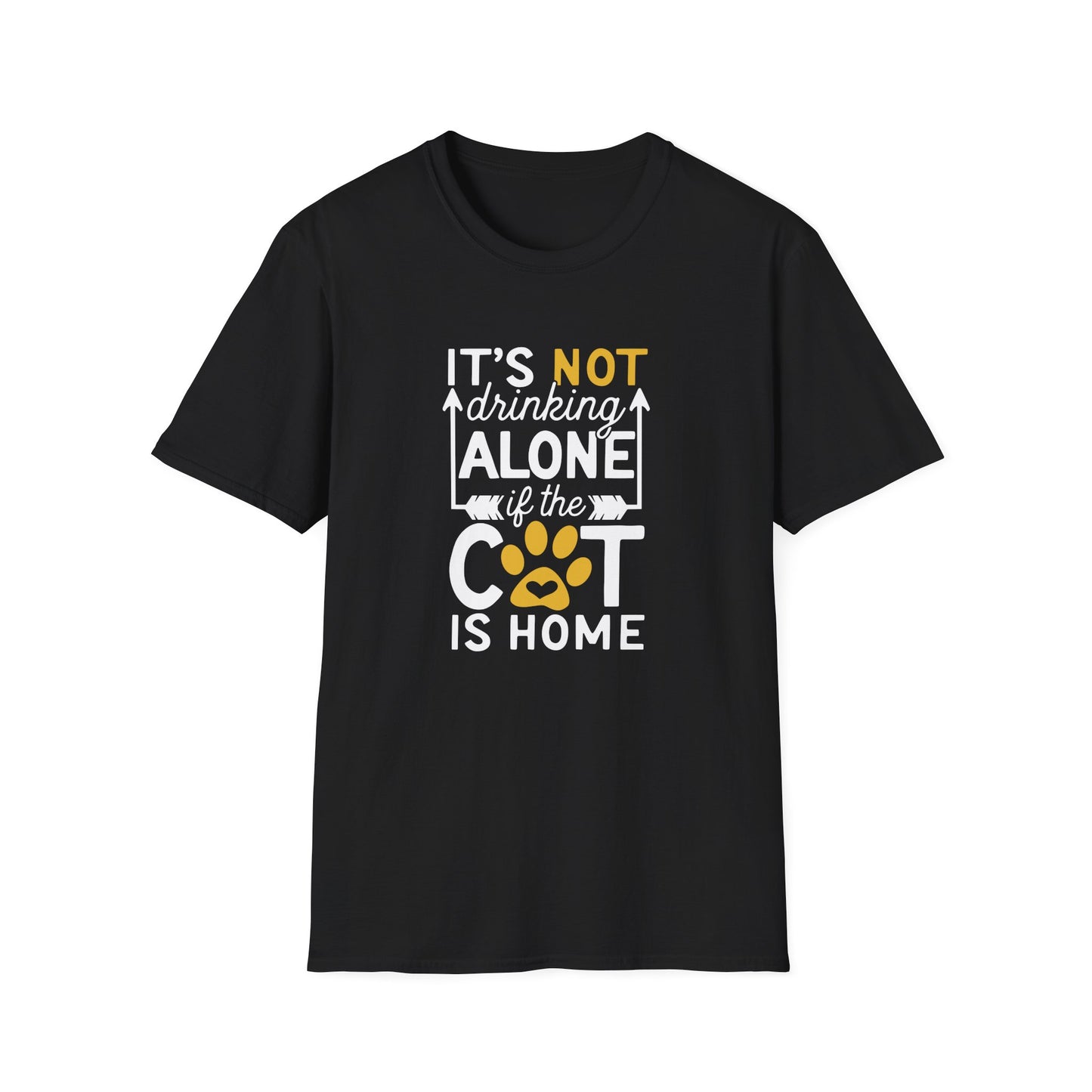 48 - ITS NOT DRINKING ALONE IF THE CAT IS HOME