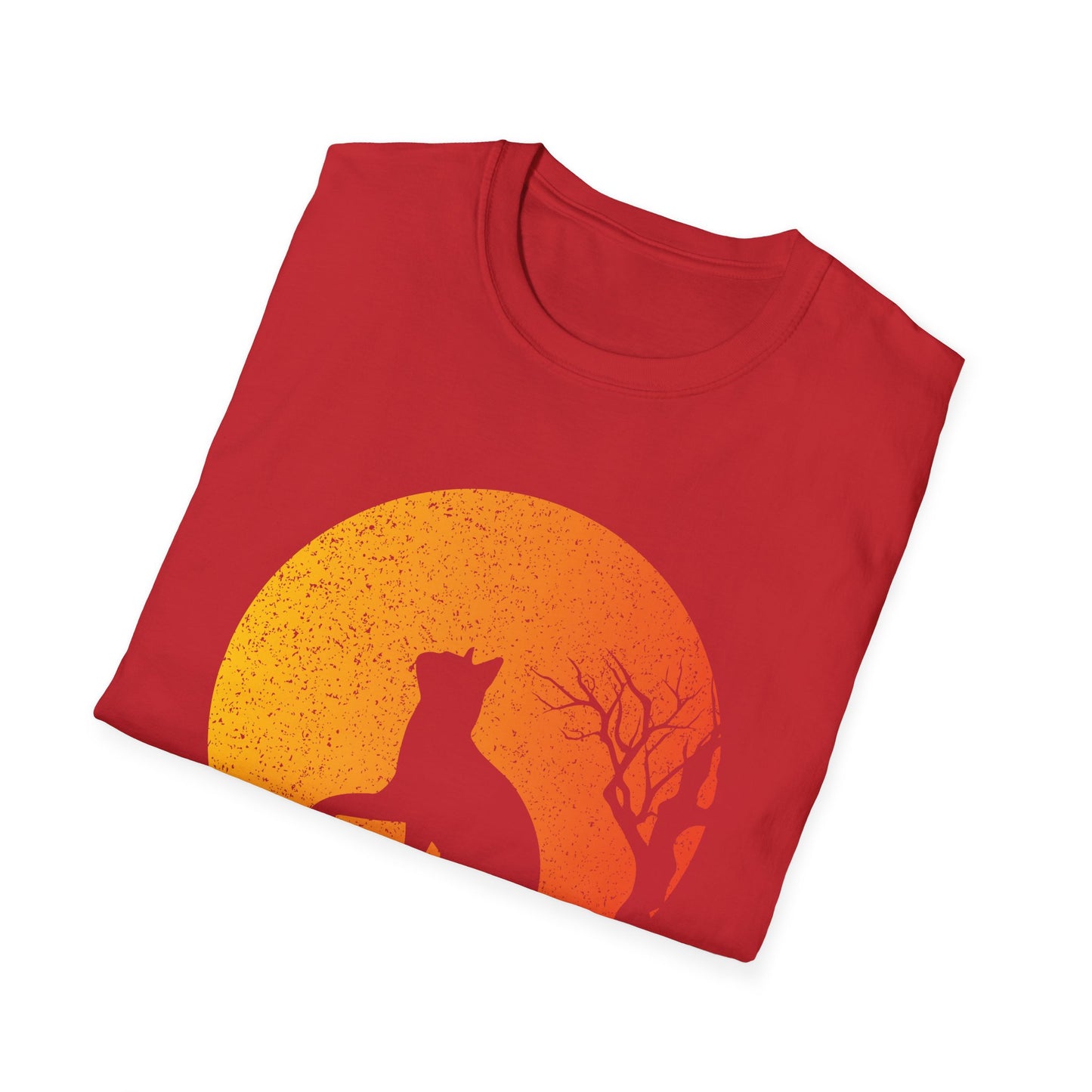 16 - SUNSET CAT SILHOUETTE