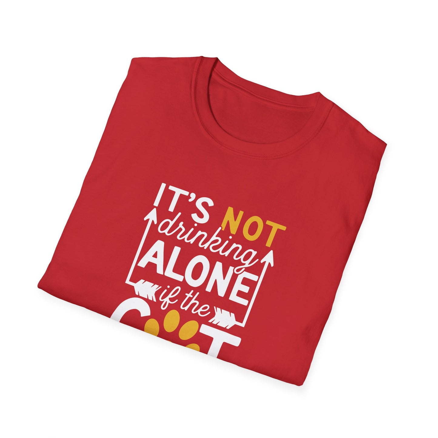 48 - ITS NOT DRINKING ALONE IF THE CAT IS HOME