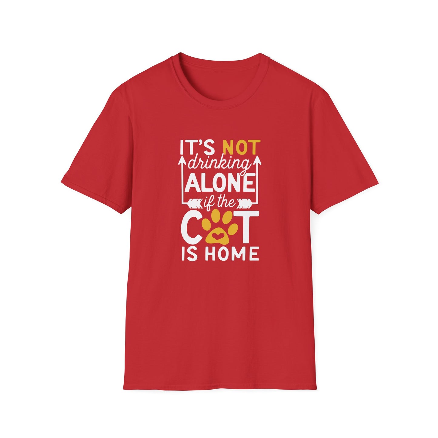 48 - ITS NOT DRINKING ALONE IF THE CAT IS HOME