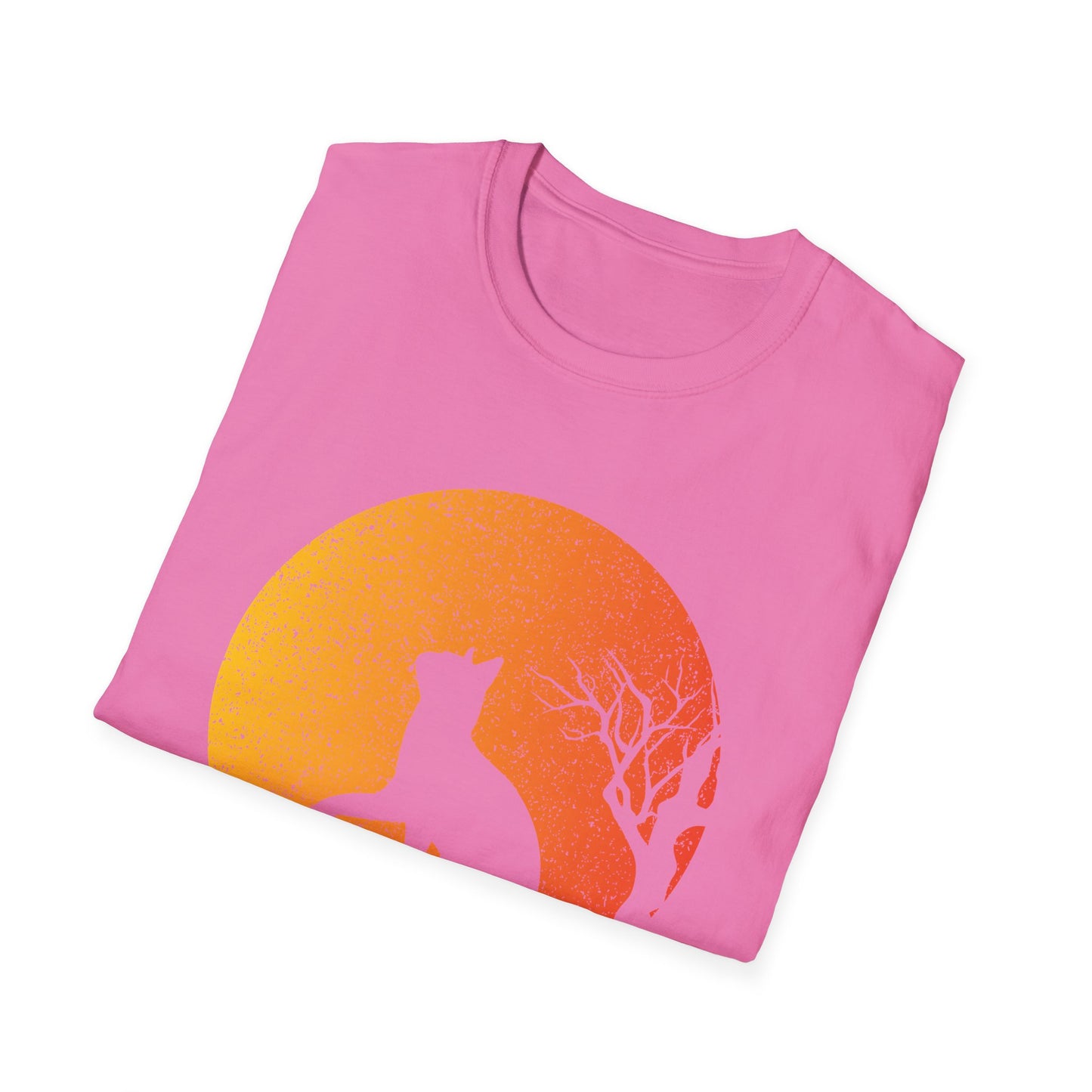 16 - SUNSET CAT SILHOUETTE