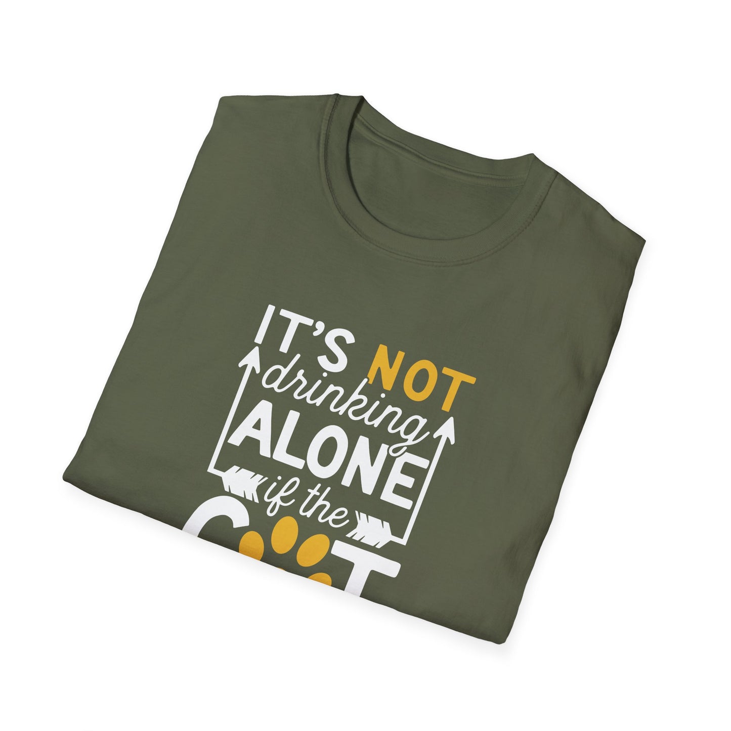 48 - ITS NOT DRINKING ALONE IF THE CAT IS HOME