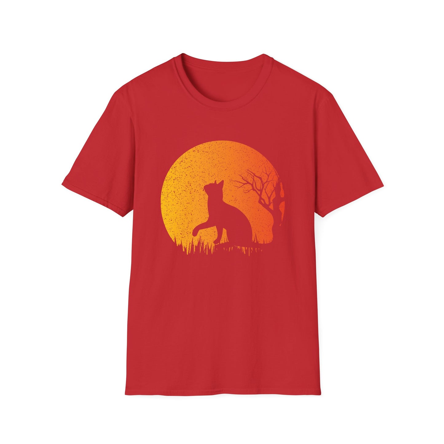 16 - SUNSET CAT SILHOUETTE