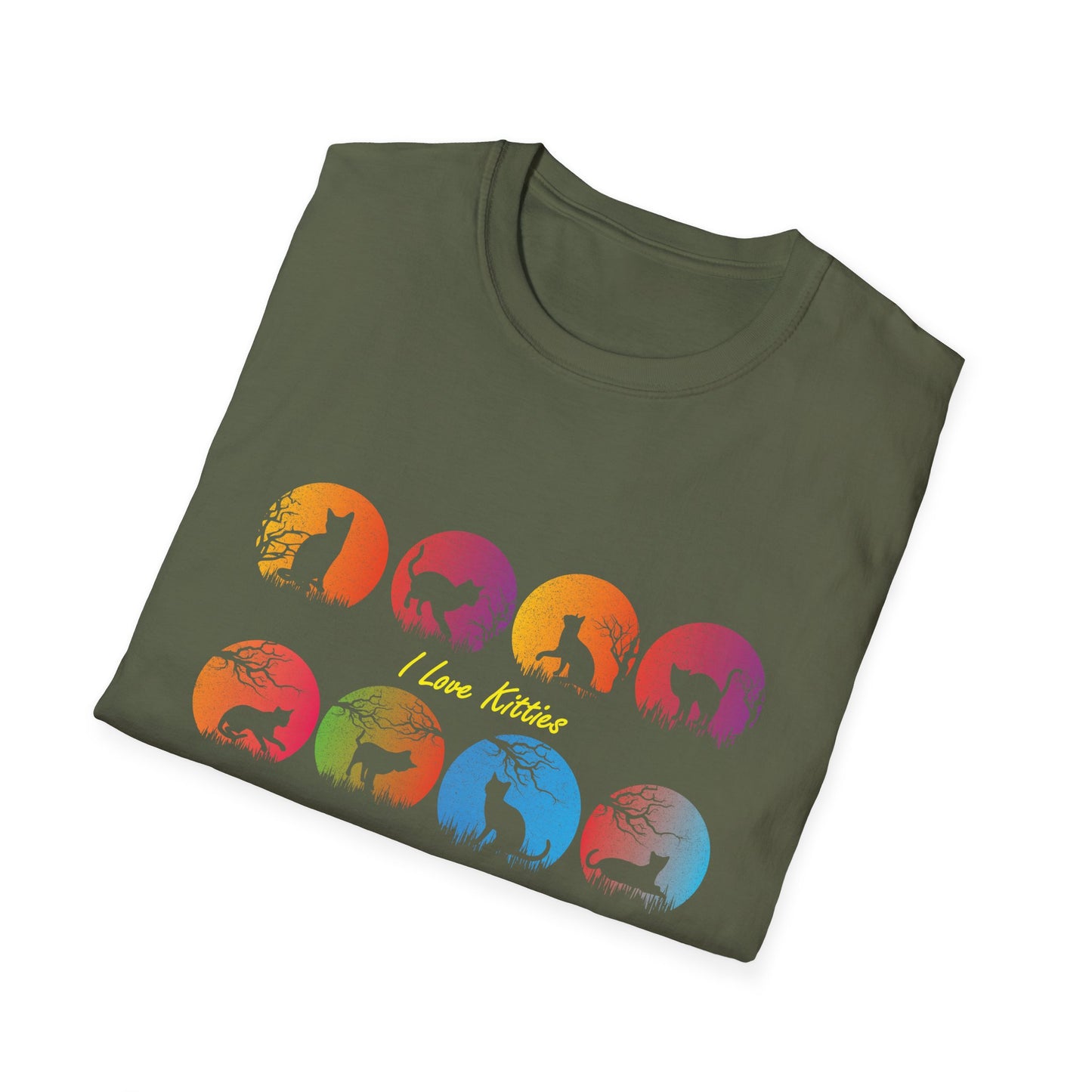 17 - MULTI SUNSET CAT SILHOUETTES