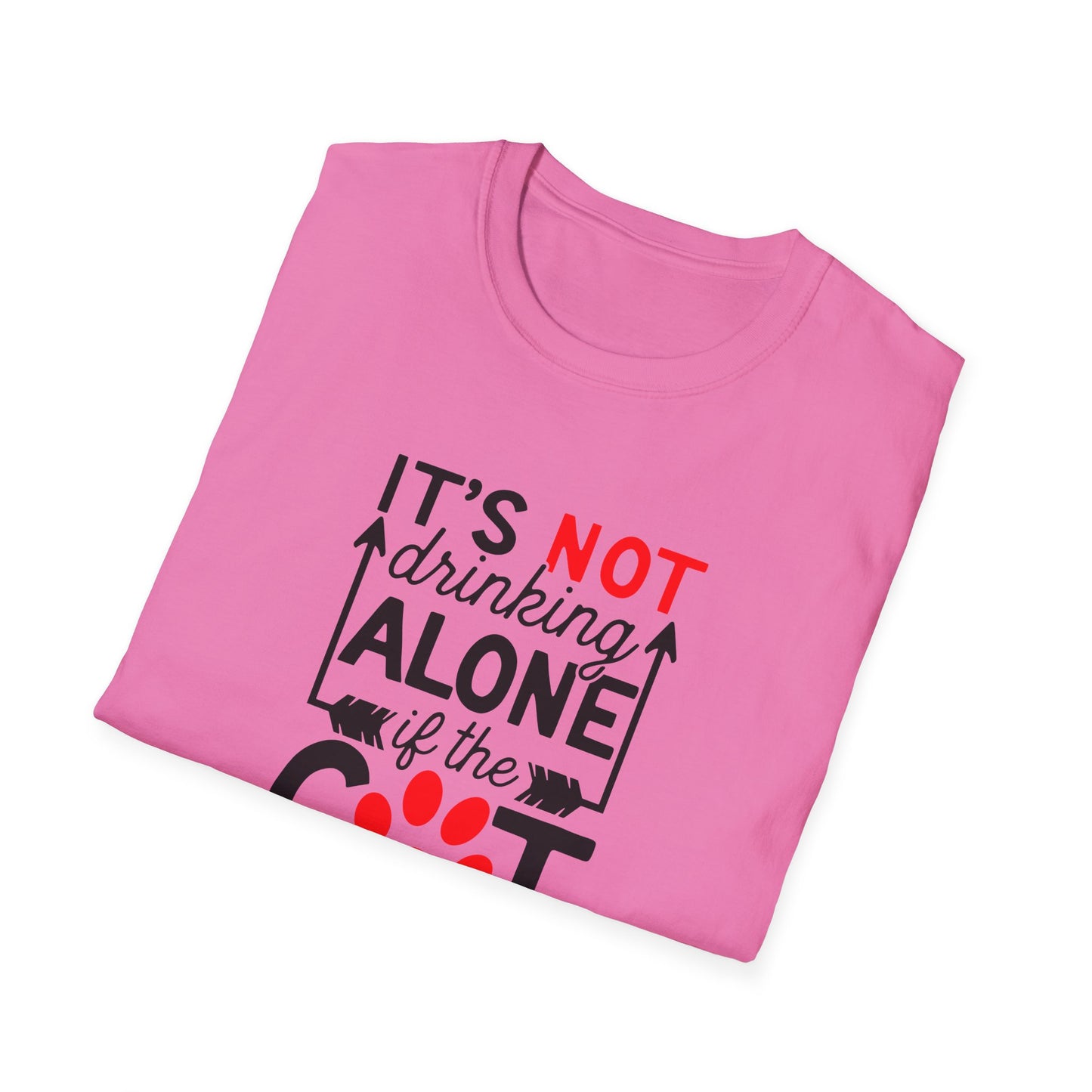 48 - ITS NOT DRINKING ALONE IF THE CAT IS HOME