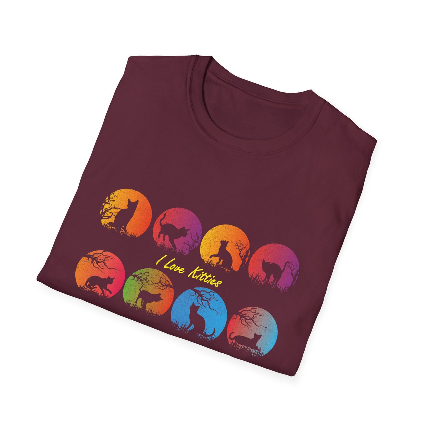 17 - MULTI SUNSET CAT SILHOUETTES