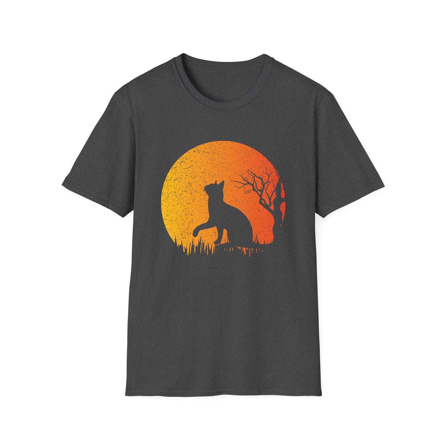 16 - SUNSET CAT SILHOUETTE