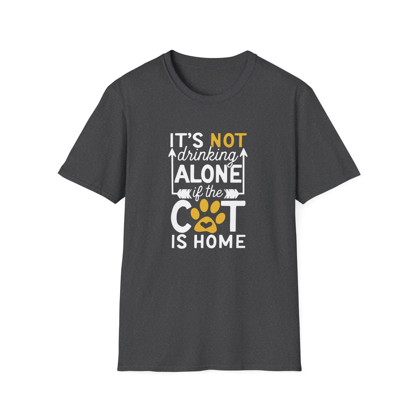 48 - ITS NOT DRINKING ALONE IF THE CAT IS HOME