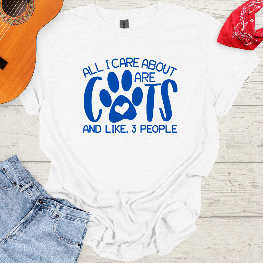 1 - ALL I CARE ABOUT ARE CARTS AND I LIKE 3 PEOPLE