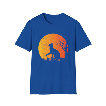 16 - SUNSET CAT SILHOUETTE