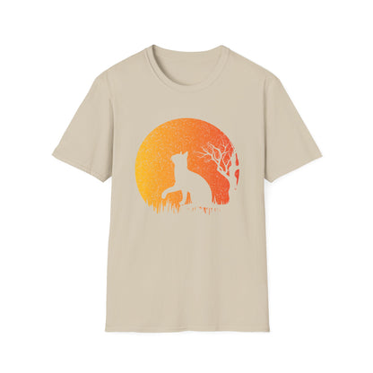 16 - SUNSET CAT SILHOUETTE