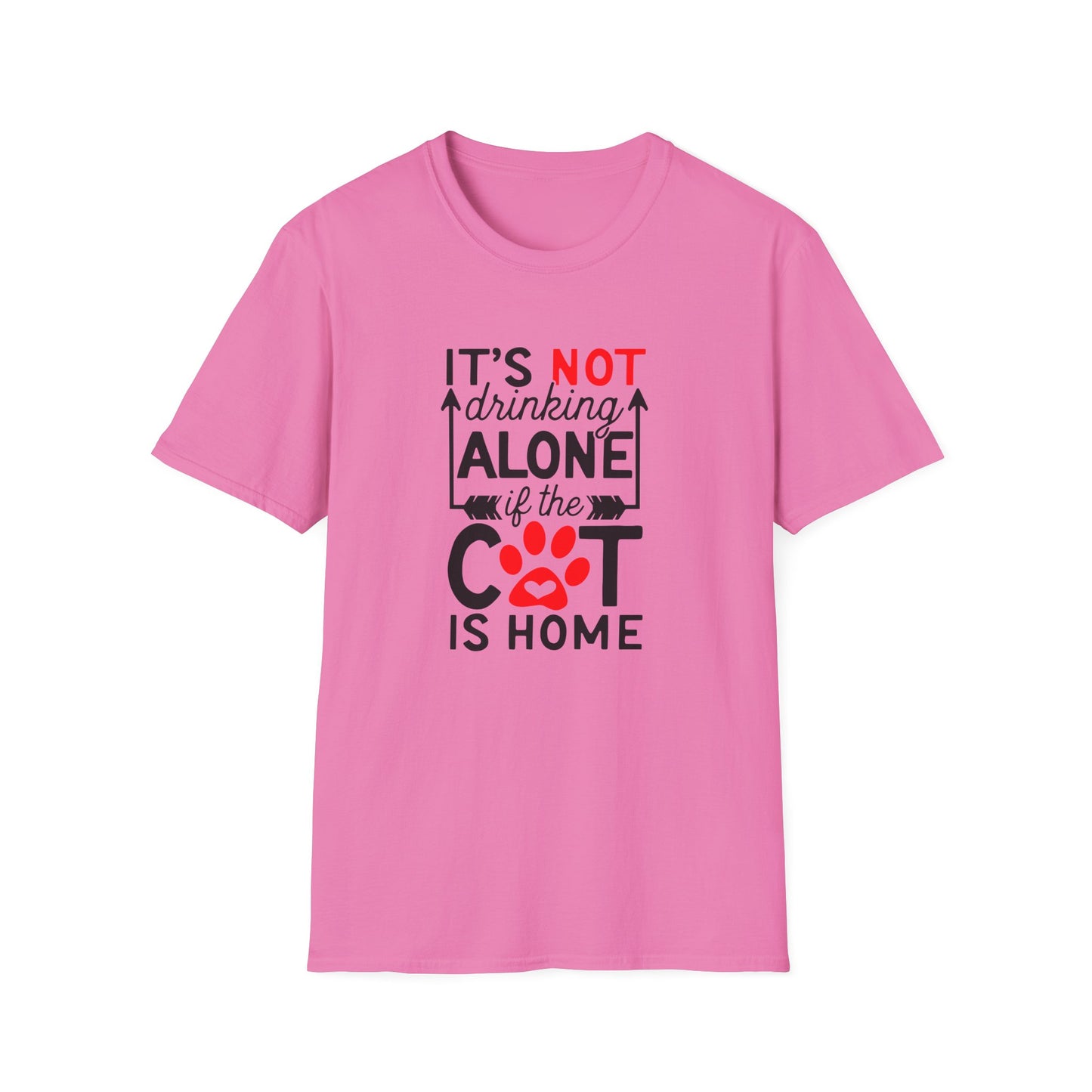 48 - ITS NOT DRINKING ALONE IF THE CAT IS HOME