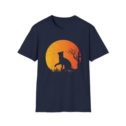16 - SUNSET CAT SILHOUETTE