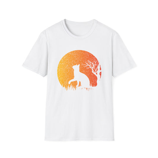 16 - SUNSET CAT SILHOUETTE